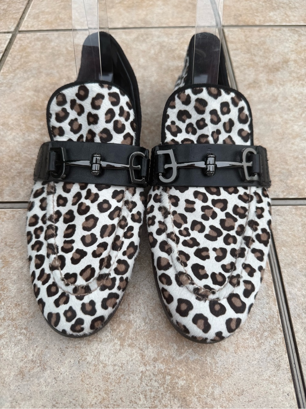 Fabi Pony Hair Loafers